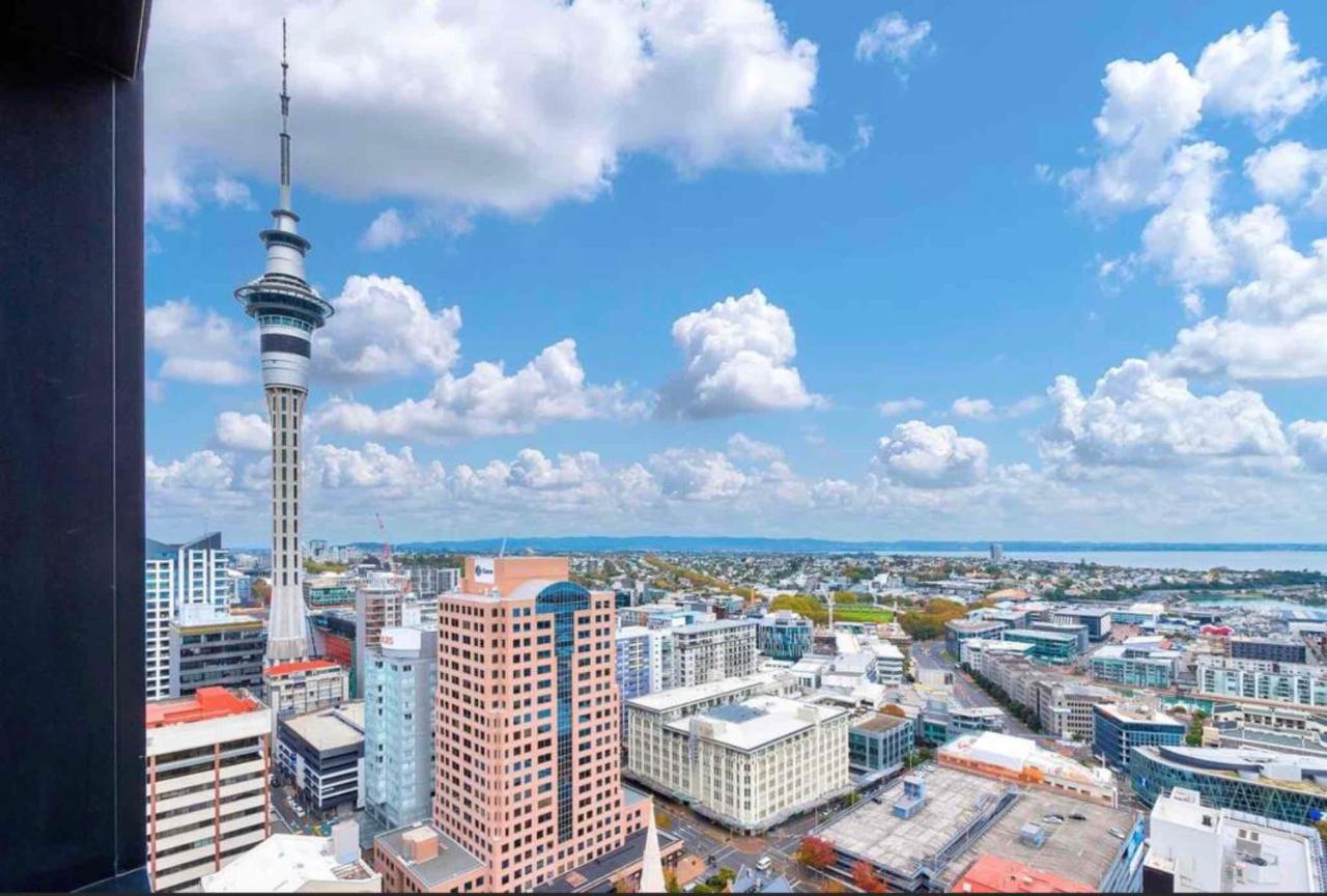 Ferienwohnung Magnificent Skytower, Sea, Habour View In Cbd Auckland Exterior foto