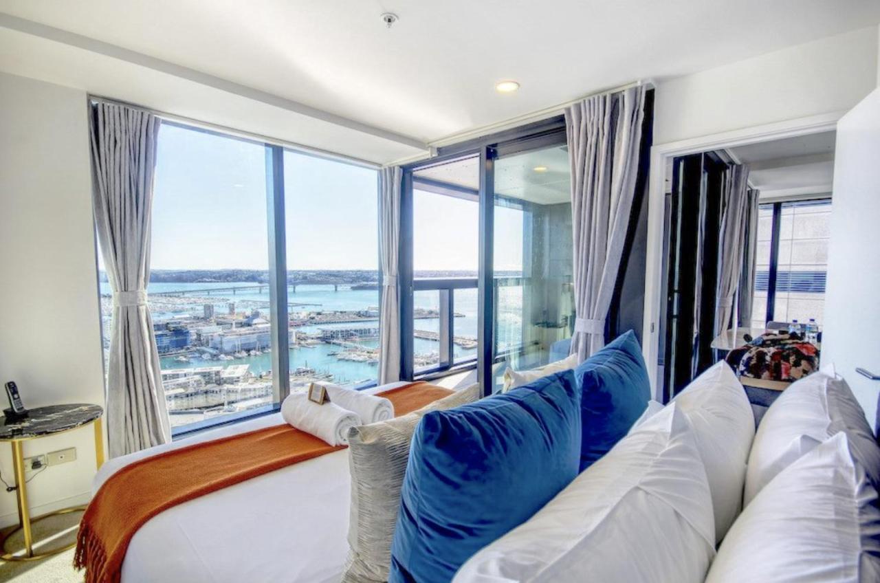 Ferienwohnung Magnificent Skytower, Sea, Habour View In Cbd Auckland Exterior foto